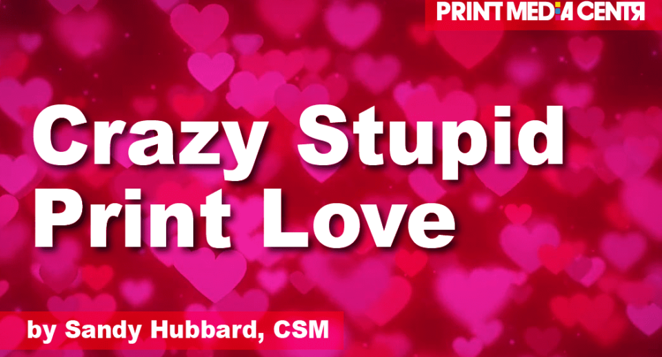 Crazy Stupid Print Love